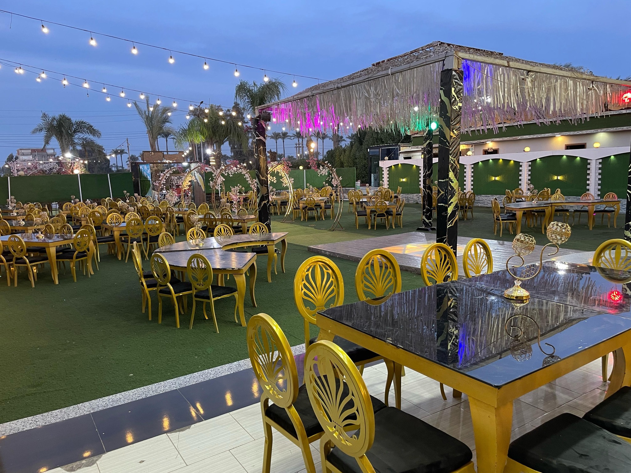 قاعه لمار بلازا قرية دهب قويسنا