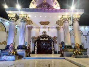 قاعة قصر النوران بالحديقة الدولية بالفيوم