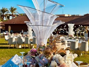 قاعة الزفاف اوبن اير فندق هيلتون الإسكندرية كينجز رانش - 9