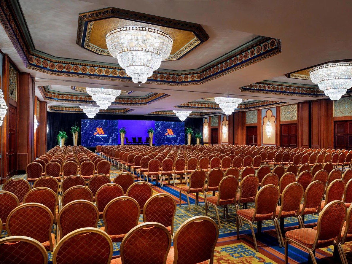 قاعة المؤتمرات فندق ماريوت القاهرة عمر الخيام