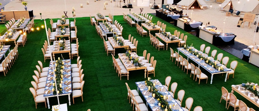 قاعة ذا بيتش بيرل منتجع جميرا مسقط