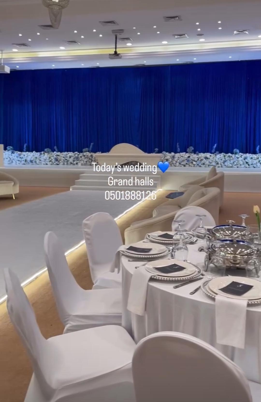 قاعة الزهراء القاعات الكبرى عجمان