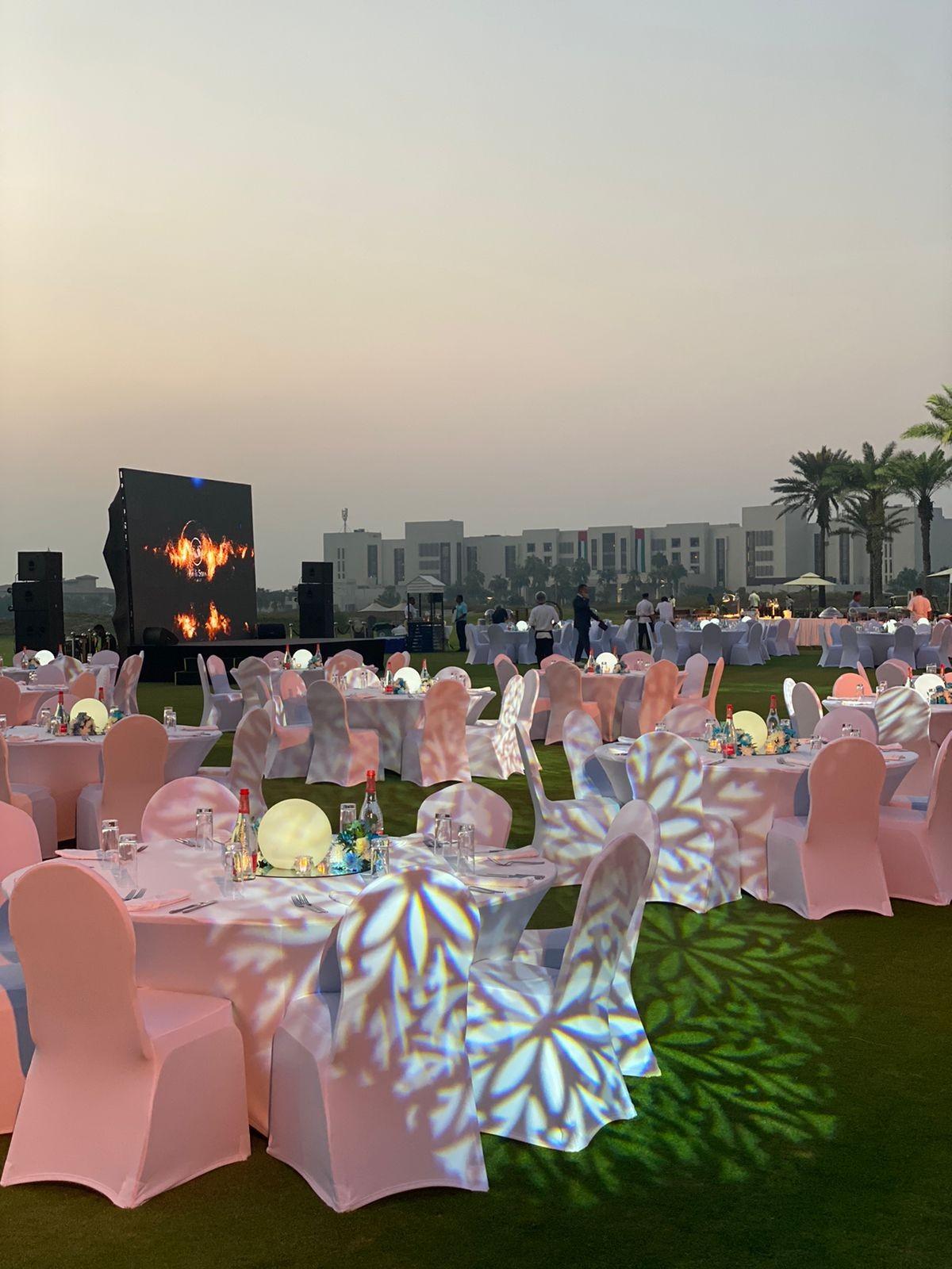 Front Events Lawn نادي جولف شاطئ السعديات أبوظبي