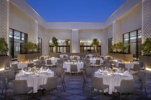 Cour Intérieure du Centre de Conférences – Hilton Abu Dhabi Yas Island