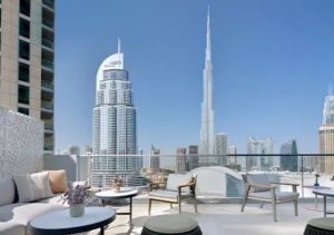 ترّاس فندق العنوان دبي مول - 3