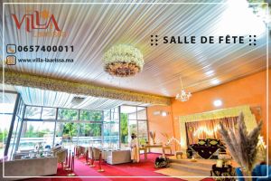 القاعة الرئيسية فيلا لاريسا مراكش